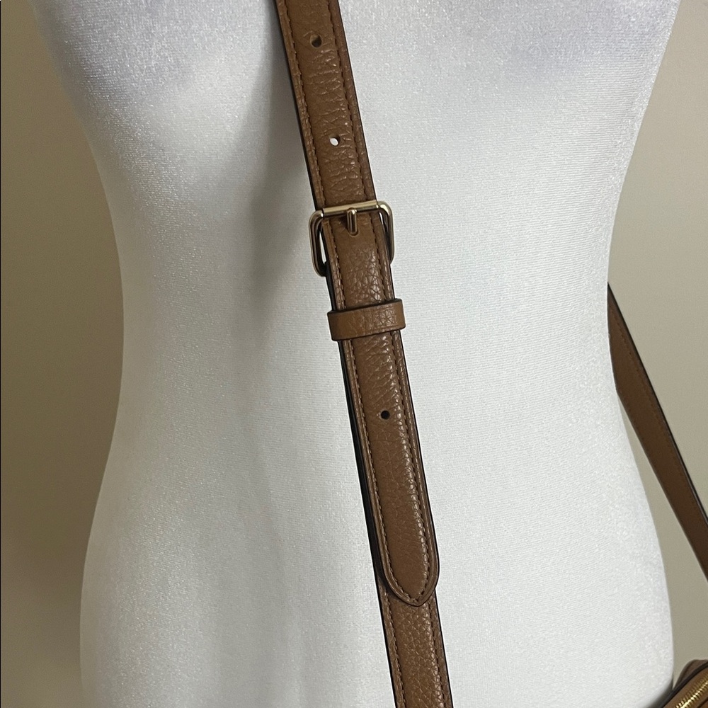 Coach Women’s Tan Leather Crossbody Bag NWOT - Picture 8 of 11